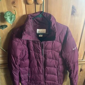 Columbia Women's Plum Puffer Jacket - Maroon / Purple